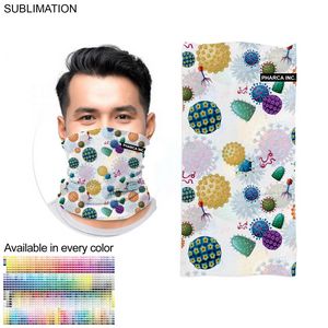 [SU546-3] Domestic Made Sublimated Face Mask, Neck Gaiter