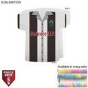 Bowling Shirt Shape Microfiber Dri-Lite Terry Keepsake Towel, Sublimated Front Side (18"x17")