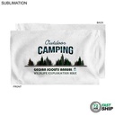 72 Hr Fast Ship - Microfiber Dri-lite Terry Sports, Hand, Gym White Towel, Sublimated (15"x25")