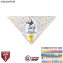 24 Hr Express Ship - Large Dog Bandana, Stitched Edges, Sublimated Edge to Edge (32"x22"x22")