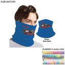 Team Neck Gaiter, Sublimated Tubular 2-ply Neck Gaiter, Moisture wicking, 4 Way stretch, Hemmed
