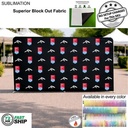 72Hr Fast Ship - 15'W x 8'H EuroFit Tension Fabric Straight Wall Kit, Double Sided Graphics