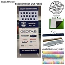 Frontlit SEG Fabric Banner Stand, Superior Block Out Fabric. (40" x 96")