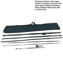 19' X-Large Flag Kit, Hardware included for Outdoor Use