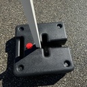 Plastic Water Base, 10L, Set of 4