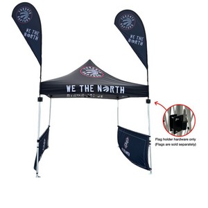 Advertising Flag Holder for Tents, Hardware Only.