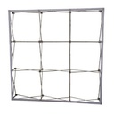 7.5' Wide Straight Wall Popup Display Hardware Only, Frame and Case. Graphics are not included