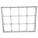 10' Wide Straight Wall Popup Display Hardware Only, Frame and Carry Case. Graphics are not included