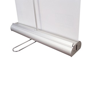 Premium Retractable Banner Hardware for Double sided graphics, Aluminum Base, Graphics not included