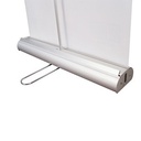 Premium Retractable Banner Hardware for Double sided graphics, Aluminum Base, Graphics not included