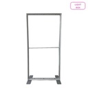 Hardware Only For Backlit LED Light Box SEG Floor Display Banner Kit, (40"x80")