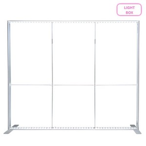[BL826] Hardware Only For Backlit LED Light Box SEG Floor Display WALL Kit, (10'W x 8'H)