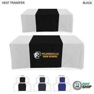 [HT725-3] 72 Hr Fast Ship - Polycotton Twill Table Runner, Covers Front, Top and Back (30"x90")