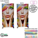 72Hr Fast Ship - Backlit LED Light Box SEG Floor Display Banner Kit, (40" x 80")