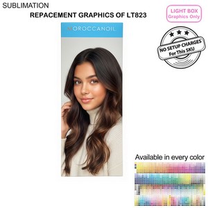 Replacement Graphics One Side Only for Backlit LED Light Box SEG Banner, (40" x 96")