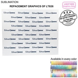 Replacement Graphics One Side Only for Backlit LED Light Box SEG Wall (10'x8')