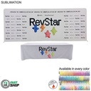 72Hr Fast Ship - Tradeshow Booth Package, 20' EuroFit Tension Fabric Wall & PREMIUM 8' Tablecloth