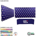 72Hr Fast Ship - Tradeshow booth package Ultra, 15' Straight Wall with Wrap End Caps & 8' tablecloth