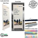 72Hr Fast Ship - Frontlit SEG Fabric Banner Stand And Bag (40" x 96")
