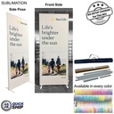 48Hr Quick Ship - Frontlit SEG Fabric Banner Stand And Bag (40" x 96")