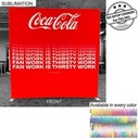 Frontlit SEG Fabric Floor Wall Kit, Includes 2 single sided graphics, NO SETUP CHARGE (8'x8')
