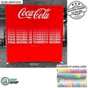 72Hr Fast Ship - Frontlit SEG Fabric Floor Wall Kit, includes 2 Single Sided Graphics (8'x8')