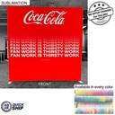 48Hr Quick Ship - Frontlit SEG Fabric Floor Wall Kit, Includes 2 Single Sided Graphics (8'x8')