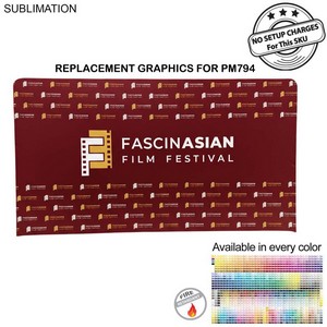 [PM894] Replacement Graphics Double Sided EuroFit Tension Fabric Slip on cover (15'x8')