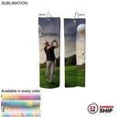 24 Hr Express Ship - Microfiber Dri-Lite Terry Golf Towel, Trifold, Finished size (5"x18")