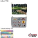24 Hr Express Ship -Microfiber Terry Golf Towel, Nofold, Sublimated 2 Sides (12"x18")
