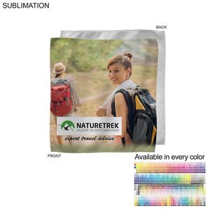 [SU208-8] Microfiber Dri-Lite Terry Branding Towel, Sublimated Edge to Edge 1 Side (10"x10")
