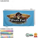 72 Hr Fast Ship - Absorbent Microfiber Dri-Lite Terry Beach, Shower Towel, Sublimated (30"x60")