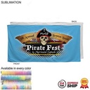 24 Hr Express Ship-Absorbent Microfiber Dri-Lite Terry Beach, Shower Towel, Sublimated (30"x60")