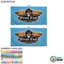 72 Hr Fast Ship - Absorbent Microfiber Dri-Lite Terry Beach, Shower Towel, Sublimated 2 Side 30"x60"
