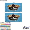 48Hr Quick Ship-Absorbent Microfiber Dri-Lite Terry Beach, Shower Towel, Sublimated 2 Side (30"x60")