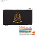 Absorbent Microfiber Dri-Lite Terry Triathlon Towel, Sublimated Edge to Edge 1 Side (30"x60")