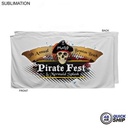48Hr Quick Ship -Absorbent Microfiber Dri-Lite Terry White Beach Towel, Sublimated (30"x60")