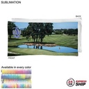 24 Hr Express Ship - Golf Caddie Towel, Large, in Microfiber Dri-Lite Terry, Sublimated (20"x40")