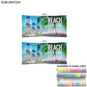 Absorbent Microfiber Dri-Lite Terry Pool Towel, Sublimated Edge to Edge 2 Sides (20"x40")