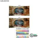 72 Hr Fast Ship - Absorbent Microfiber Dri-Lite Terry Beach, Travel Towel, Sublimated (22"x44")