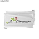 Absorbent Microfiber Dri-Lite Terry White Marathon Towel, Sublimated Full Color Logo (22"44")