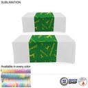 48 Hr Quick Ship - Sublimated Table Runner (Closed Back) (30"x90")