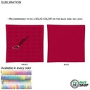 72 Hr Fast Ship - Double Sided Sublimated Bandana, Sublimated Edge to Edge 2 sides (22"x22")
