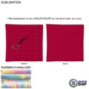 48 Hr Quick Ship - Double Sided Sublimated Bandana, Sublimated Edge to Edge 2 Sides (22"x22")