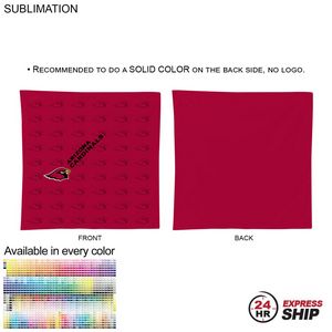 [SU535-20] 24 Hr Express Ship - Double Sided Sublimated Bandana, Sublimated Edge to Edge 2 sides