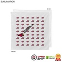 24 Hr Express Ship - White Square Bandana, Sublimated Full Color Logos (22"x22")