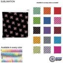 48 Hr Quick Ship - Team Building Colored Sublimated Bandanna, Sublimated (22"x22")
