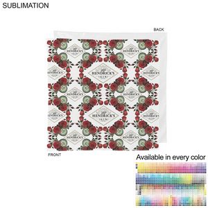 [SU535-7] Branding Bandana, Sublimated Edge to Edge 1 side (22"x22")