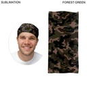 Domestic Made Camouflage Multifunction Tubular Headwear, Fandana Bandanna