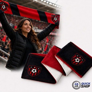 [SU557-4] 48 Hr Quick Ship - Custom Mink Scarf – 6" x 60" | Ultra-Soft Premium Finish | 1-Sided Sublimation